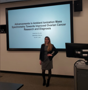 Introducing Dr. Marta Sans, the first Eberlin Lab PhD!